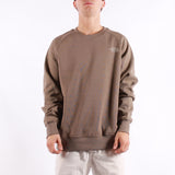 The North Face - M Raglan Box Nse Reg Crew - Mocha Brown Mushroom