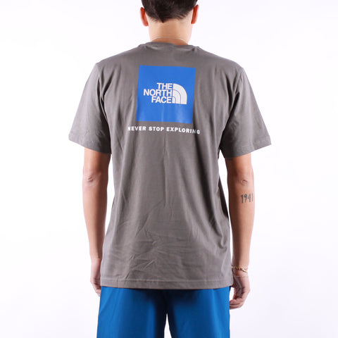 The North Face - M SS24 Redbox Tee - Smoked Pearl