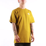 The North Face - M SS Box Nse Tee - Deep Dijon Woodlan Green