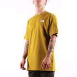 The North Face - M SS Box Nse Tee - Deep Dijon Woodlan Green