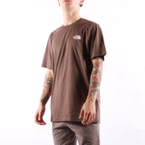 The North Face - M SS Redbox Tee - Smokey Brown Tnf Black