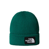 The North Face - Tnf Logo Box Cuffed Beanie - Evergreen