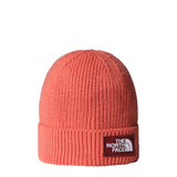 The North Face - Tnf Logo Box Cuffed Beanie - Mars Dust Sumac