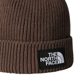 The North Face - Tnf Logo Box Cuffed Beanie - Smokey Brown Grey
