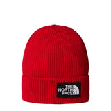 The North Face - Tnf Logo Box Cuffed Beanie - Tnf Red