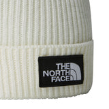 The North Face - Tnf Logo Box Pom Pom Beanie - Gardenia White