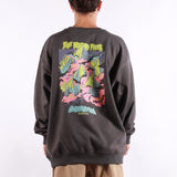 The North Face - U Expedition Celebration Oversized Crew - Anthracite Grey