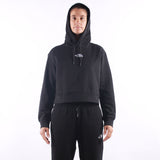 The North Face - W Essential Crop Hoodie - Tnf Black