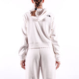 The North Face - W Essential Crop Hoodie - White Dune