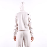 The North Face - W Essential Crop Hoodie - White Dune