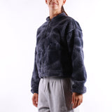 The North Face - W Extreme Pile FZ Jacket - Summit Navy Sun Halos