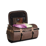 The North Face - Base Camp Duffel S - Smokey Brown TNF Black Garnet