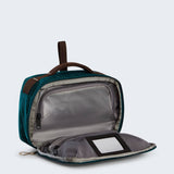 The North Face - Base Camp Voyager Toiletry Kit - Pacific Teal Dark Chestnut Stone Slab