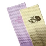 The North Face - Everyday Crew Sock Dip Dye 2 Pair - Hushed Lavender Metal Pink Pear Lemon Mist