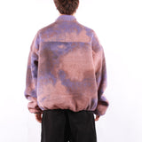 The North Face - M Tnf Red Box Printed 1-2 Fleece - Grounded Plum