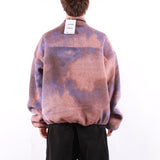 The North Face - M Tnf Red Box Printed 1-2 Fleece - Grounded Plum