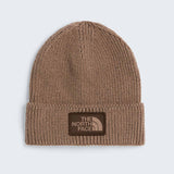 The North Face - Tnf Logo Box Cuffed Beanie - Garnet