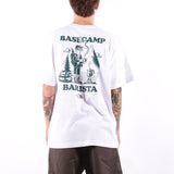 The North Face - U Basecamp Barista Relaxed SS Tee - Tnf White Pacific Teal
