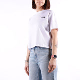 The North Face - W Evolution Simple Dome Crop Relaxed SS Tee - Tnf White