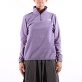 The North Face - W Glacier Fleece 1-4 Zip Jacket - Grounded Plum