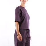 The North Face - W Tnf Essential Simple Dome Boxy Relaxed SS Tee - Endless Dusk