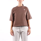 The North Face - W Tnf Essential Simple Dome Boxy Relaxed SS Tee - Smokey Brown