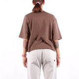 The North Face - W Tnf Essential Simple Dome Boxy Relaxed SS Tee - Smokey Brown