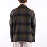 Universal Works - Berlin Wool Check Wayfarer Jacket - Black Brown