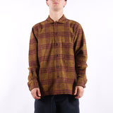 Universal Works - Fatigue Shirt - Dam Check Gold