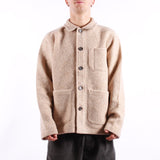 Universal Works - Field Jacket Wool Fleece - Fawn