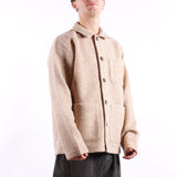 Universal Works - Field Jacket Wool Fleece - Fawn