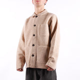 Universal Works - Field Jacket Wool Fleece - Fawn
