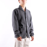 Universal Works - Rec Cot Blend Jersey Lancaster Jacket - Navy