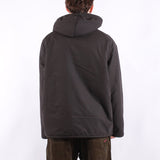 Universal Works - Reversible Simple Hooded Jacket - Black Brown