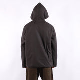 Universal Works - Reversible Simple Hooded Jacket - Black Brown