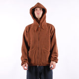 Universal Works - Travel Hoodie - Alvar Fleece Cumin