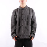 Universal Works - Wool Fleece Field Jacket - Grey Marl