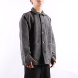 Universal Works - Wool Fleece Field Jacket - Grey Marl