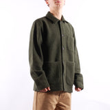 Universal Works - Wool Fleece Field Jacket - Olive