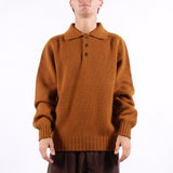 Universal Works - Curtis Sweater Shetland Wild - Gold