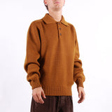 Universal Works - Curtis Sweater Shetland Wild - Gold