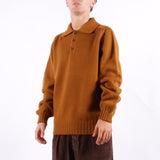 Universal Works - Curtis Sweater Shetland Wild - Gold