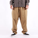 Universal Works - Pleated Track Pant Brushed Moleskin - Sand