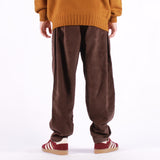 Universal Works - Pleated Track Pant Cord - Cacao