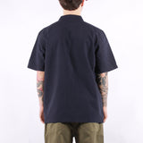 Universal Works - Road Shirt Seersucker - Navy