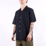 Universal Works - Road Shirt Seersucker - Navy