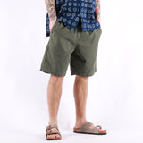 Universal Works - Simple Short Kelly Cotton - Olive