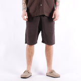 Universal Works - Simple Short Linen Mix - Licorice