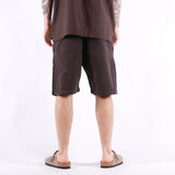 Universal Works - Simple Short Linen Mix - Licorice