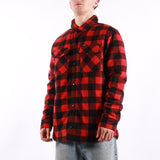 Volcom - Bowered Fleece LS - Lifeguard Red